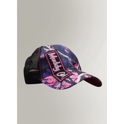 Muddy Girl Camo Pink & Purple Mesh Back Basetball Hat Cap  's  eb-62948124